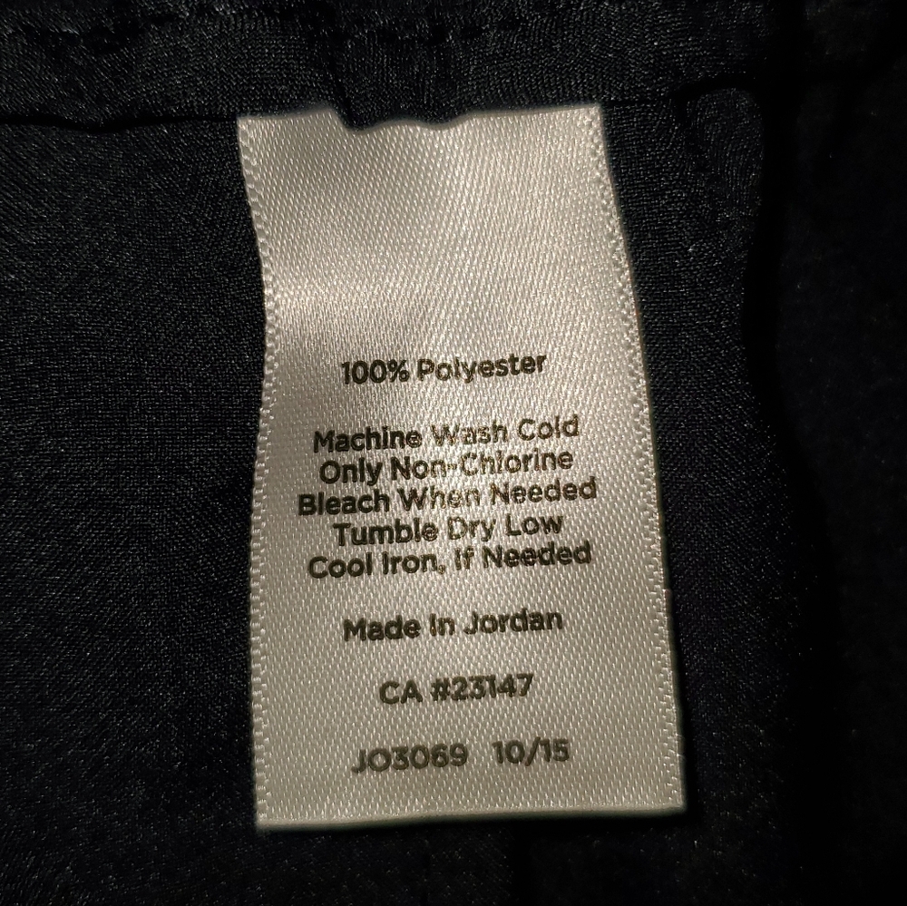 Talbots Navy Drawstring Slacks - Picture 3 of 3